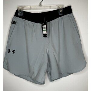 Under Armour Peak Woven Shorts Men's Large Gray NEW NWT $65 MSRP